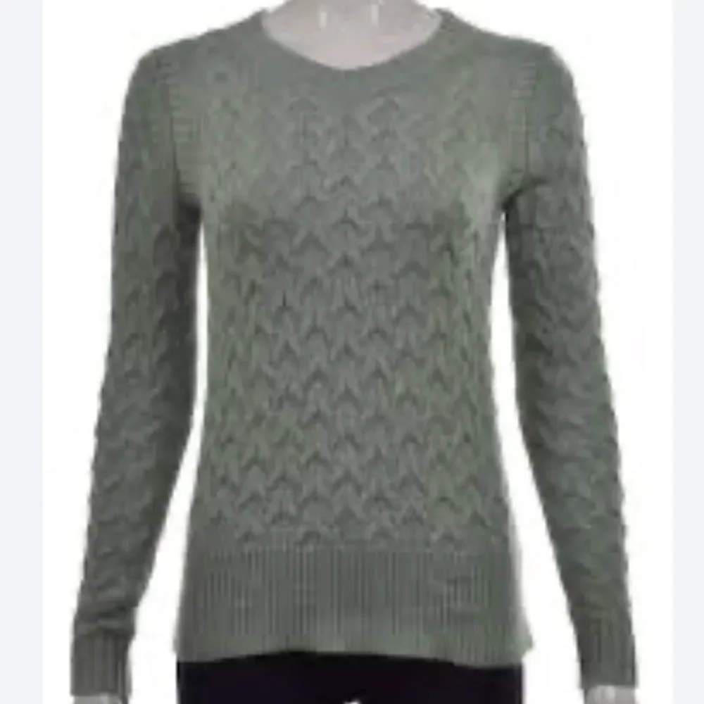 J. Crew Sage Cable Knit Sweater size small